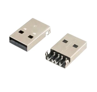 Лот: 17676378. Фото: 1. Штекер USB 2.0 90° на плату (К12... Разъёмы