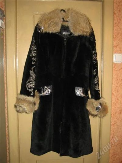 Лот: 1933883. Фото: 1. шуба короткостриженный мутон на... Верхняя одежда