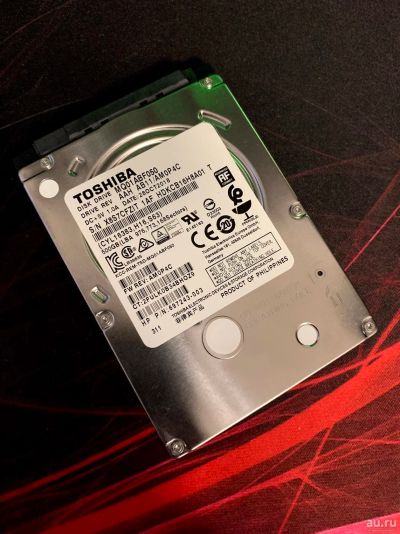 Лот: 13836300. Фото: 1. Toshiba MQ01AВF050 500GB 2.5''. Жёсткие диски (HDD)