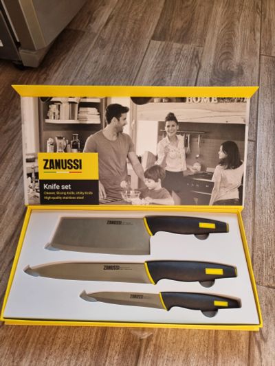 Лот: 18844513. Фото: 1. Новый набор ножей Zanussi. Столовые приборы, ножи