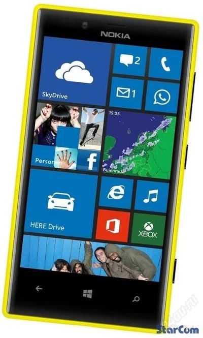 Лот: 3849290. Фото: 1. Nokia Lumia 720 yellow на запчапсти... Смартфоны