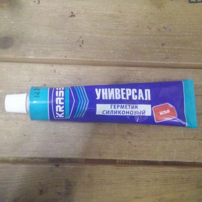 Лот: 11392830. Фото: 1. Герметик КРАСС силиконовый универсальный... Клеи, герметики, пена монтажная, клейкие ленты