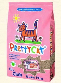 Лот: 8262133. Фото: 1. PrettyCat (преттикэт) Euro Mix... Миски, лотки, наполнители