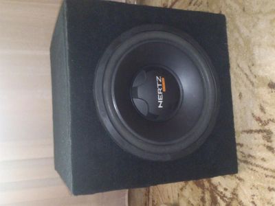 Лот: 3305099. Фото: 1. Hertz ES300+усилитель fusion fbs-m1300. Сабвуферы