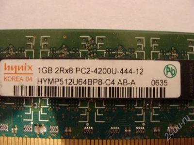 Лот: 1770375. Фото: 1. Оперативная память HYNIX DDR-II... Оперативная память