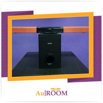 Лот: 9728004. Фото: 1. Саундбар + cабвуфер Philips htl2160... Активные акустические системы