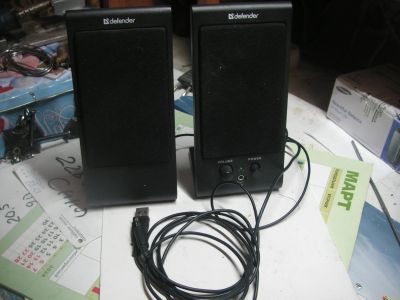 Лот: 25190820. Фото: 1. Компьютерная колонка ** Defender... USB хабы