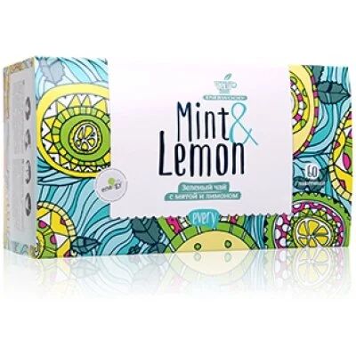 Лот: 10296885. Фото: 1. Every Mint&Lemon Зеленый чай с... Чай, кофе, какао