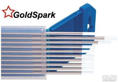Лот: 17427472. Фото: 1. Вольфрам GoldSpark WZ-8 d=2,4мм... Электроды, проволока для сварки