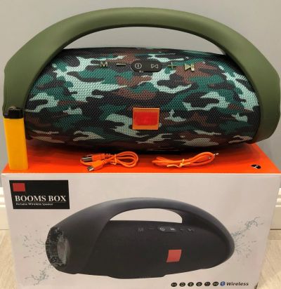 Лот: 16026958. Фото: 1. Колонка Bleutooth BoomBox M. Портативные, беспроводные колонки