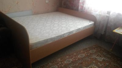 Лот: 10660089. Фото: 1. Кровать 2-спальная с артопедическим... Кровати