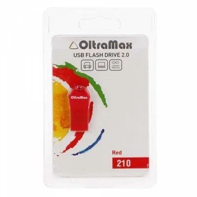 Лот: 11686135. Фото: 1. USB 4GB OltraMax 210 красный. USB-флеш карты