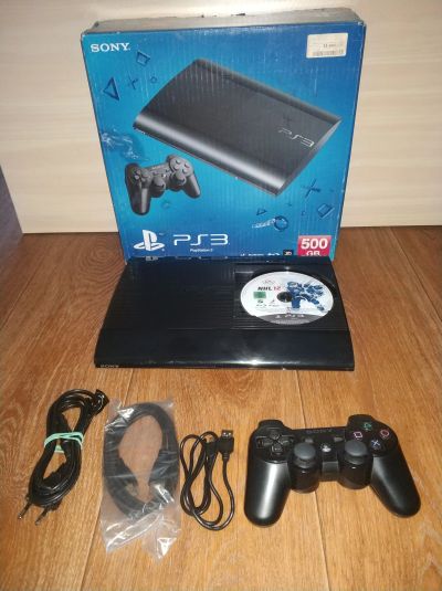 Лот: 9993228. Фото: 1. Playstation 3 (ps3) / 500 Гб... Игровые приставки, консоли