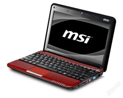 Лот: 1312003. Фото: 1. Новый красный нетбук MSI Wind... Ноутбуки