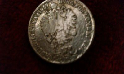 Лот: 8169656. Фото: 1. монета с ушком - 1/4 флорина Австро-Угорской... Германия и Австрия