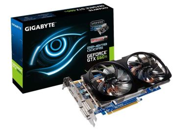Лот: 10823792. Фото: 1. Видеокарта GigaByte GeForce GTX... Видеокарты