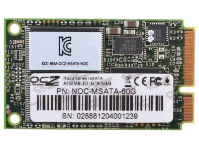 Лот: 3492673. Фото: 1. SSD Nocti mSATA (3 Gb/s) 60Gb... Жёсткие диски (HDD)