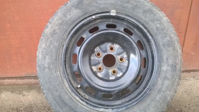 Лот: 10354184. Фото: 1. Шина с диском R14 Nokiah hakapeliitta... Шины на дисках
