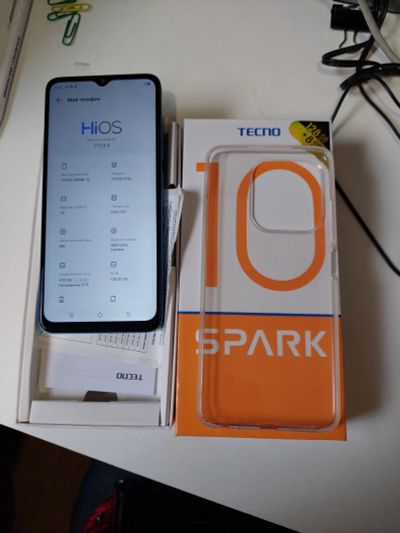Лот: 20772401. Фото: 1. Смартфон Tecno Spark 10 4+128GB... Смартфоны