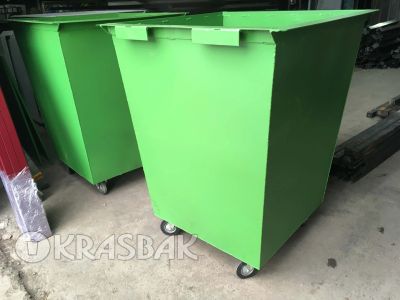 Лот: 13414237. Фото: 1. Бак для мусора с еврозахватом!. Баки, ёмкости