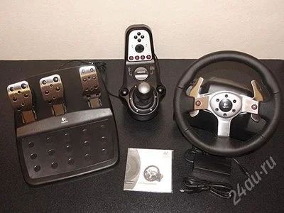 Лот: 2128099. Фото: 1. Logitech G25. мкпп 6 передач... Рули, джойстики