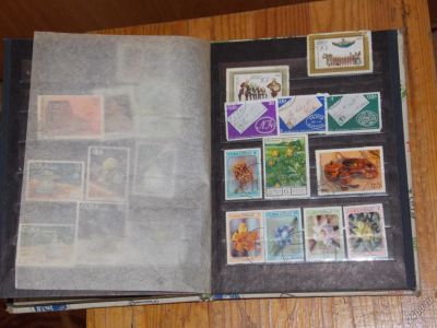 Лот: 5286108. Фото: 1. Альбом с марками ссср и иностранные... Марки