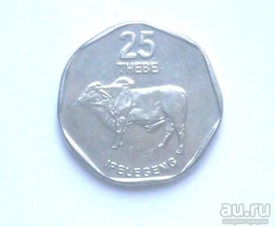 Лот: 13238951. Фото: 1. Ботсвана 25 тхебе 2009 (ЕР - 4... Африка
