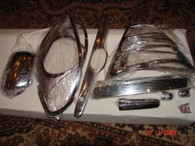 Лот: 2998831. Фото: 1. Хром пакет TOYOTA COROLLA 00-04. Детали тюнинга