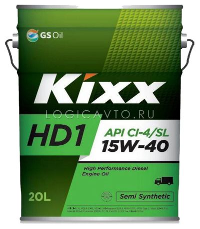 Лот: 12567517. Фото: 1. Kixx HD1 Cl-4, 15W-40, 20L. Масла, жидкости