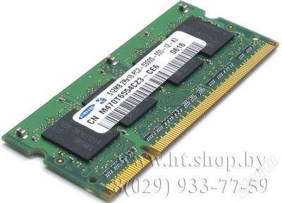 Лот: 691452. Фото: 1. Память SODIMM DDR2 1024MB 2Rx16... Оперативная память