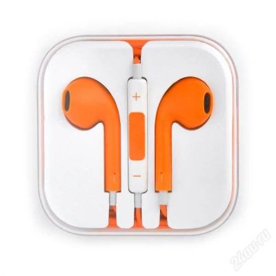Лот: 3517387. Фото: 1. Гарнитура (Наушники) Earpods... Красноярск