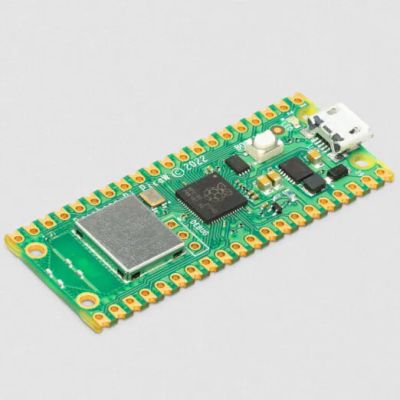 Лот: 20358178. Фото: 1. Плата Raspberry Pi Pico W - на... Микроконтроллеры