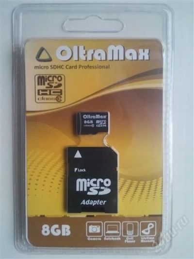 Лот: 2754977. Фото: 1. Карта памяти OltraMax micro sd... Карты памяти
