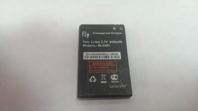 Лот: 6750946. Фото: 1. аккумуляторная батарея, Fly BL4203... Аккумуляторы