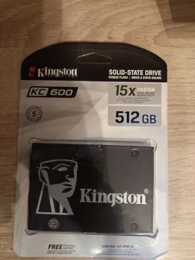 Лот: 25802699. Фото: 1. Ssd Kingston kc600 512gb. SSD-накопители