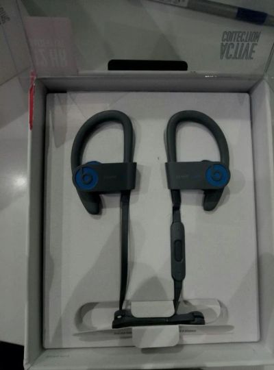 Лот: 9999356. Фото: 1. beats powerbeats 3 gray blue НОВЫЕ. Наушники, гарнитуры