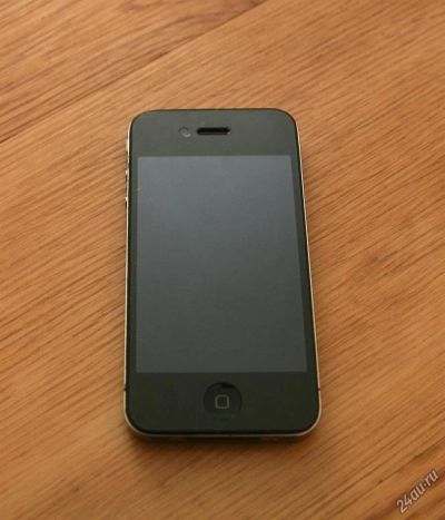 Лот: 5866333. Фото: 1. Apple iPhone 4 16Gb Black. Смартфоны