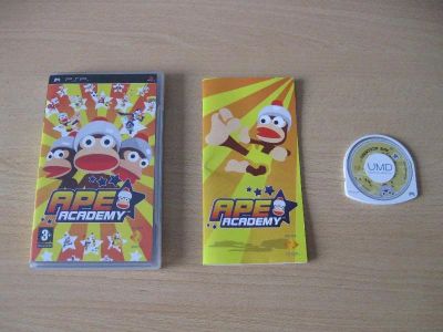 Лот: 156977. Фото: 1. UMD с игрой Ape Academy PSP. Игры для консолей