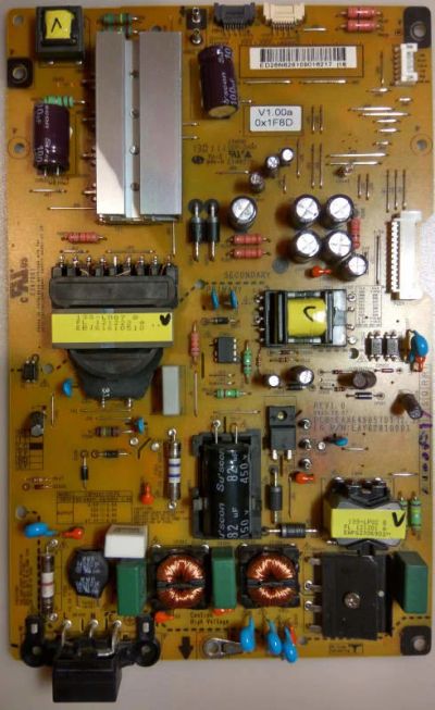 Лот: 15267693. Фото: 1. Блок питания для tv LG EAX64905701... Запчасти для телевизоров, видеотехники, аудиотехники