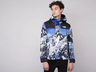 Лот: 16009832. Фото: 1. Ветровка The North Face x Supreme... Легкие куртки, толстовки