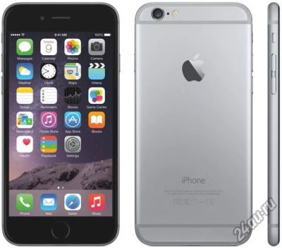 Лот: 6895580. Фото: 1. iPhone 6 64 гиг черный. Смартфоны
