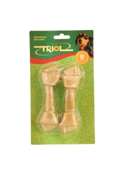 Лот: 7141400. Фото: 1. Лакомство TRIOL для собак, кость... Корма