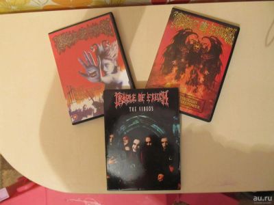 Лот: 8655778. Фото: 1. Cradle of Filth DVD диски. Видеозаписи, фильмы