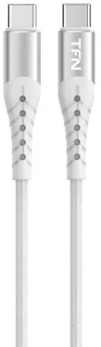 Лот: 24551784. Фото: 1. Кабель TFN USB/Type-C, 1,2m White... Дата-кабели, переходники