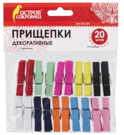 Лот: 25012569. Фото: 1. Прищепки декоративные "Классика... Материалы для ручной работы