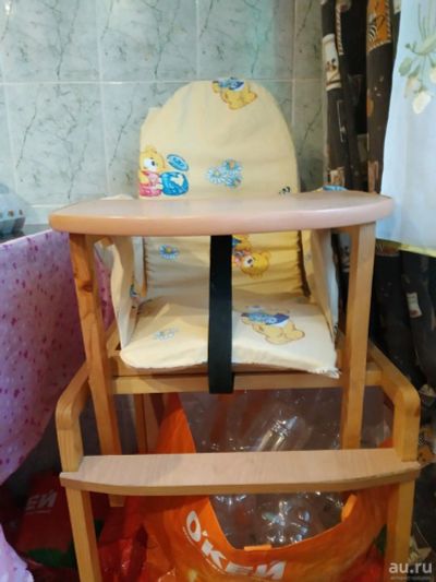 Лот: 13664725. Фото: 1. Детский стул для кормления. Столы, стулья, обеденные группы