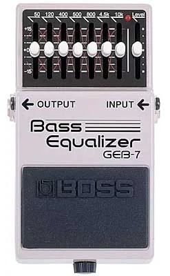 Лот: 5116361. Фото: 1. Басовый эквалайзер BOSS GEB-7. Гитарные эффекты и комбоусилители
