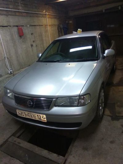 Лот: 10244925. Фото: 1. Nissan Sunny 1.5 Мкпп. Автомобили