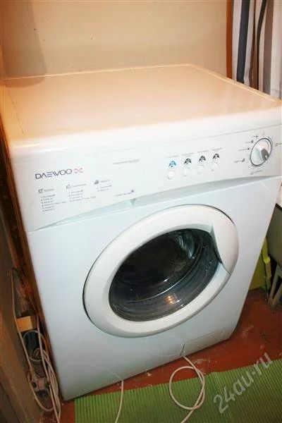 Лот: 2633814. Фото: 1. Стиральная машинка Daewoo. Стиральные машины