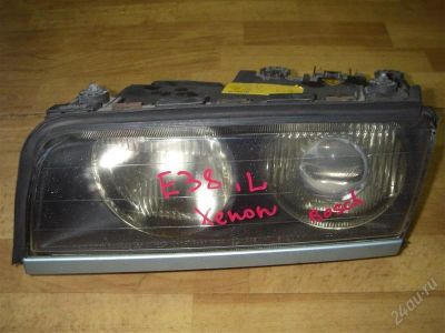 Лот: 1548585. Фото: 1. Фара левая BMW E38 ксенон (оригинал... Оптика и освещение